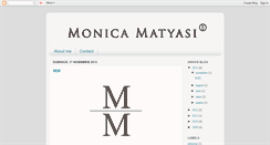 Desktop Screenshot of monica-matyasi.blogspot.com