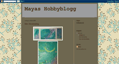 Desktop Screenshot of mayashobbyblogg.blogspot.com