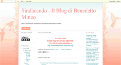 Desktop Screenshot of benedettomineo.blogspot.com