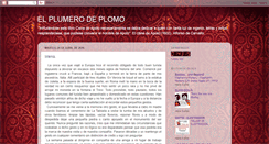 Desktop Screenshot of elplumerodeplomo.blogspot.com