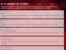 Tablet Screenshot of elplumerodeplomo.blogspot.com