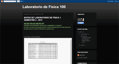 Desktop Screenshot of labfis100.blogspot.com