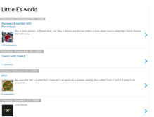 Tablet Screenshot of littleesworld.blogspot.com