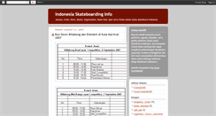 Desktop Screenshot of indosk8.blogspot.com