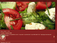 Tablet Screenshot of deliciousdixie.blogspot.com