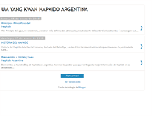 Tablet Screenshot of hapkidouyk.blogspot.com
