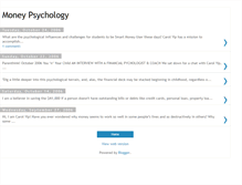 Tablet Screenshot of moneypsychology.blogspot.com