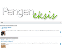 Tablet Screenshot of pengeneksis.blogspot.com