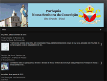 Tablet Screenshot of paroquiansdaconceicao.blogspot.com