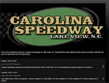 Tablet Screenshot of carolinaspeedwaylakeviewsc.blogspot.com