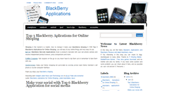 Desktop Screenshot of myblackberryinfo.blogspot.com