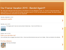 Tablet Screenshot of francevacation2011.blogspot.com