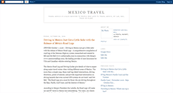 Desktop Screenshot of mexicoontheroad.blogspot.com