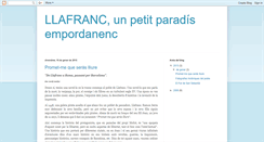 Desktop Screenshot of llafranch.blogspot.com