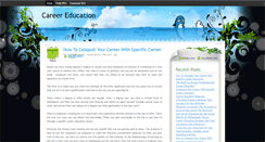 Desktop Screenshot of career-education-today.blogspot.com