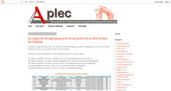 Desktop Screenshot of apleccat.blogspot.com