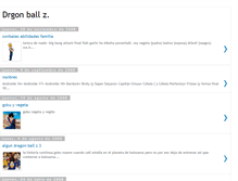 Tablet Screenshot of dragonballzdb.blogspot.com