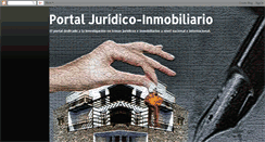 Desktop Screenshot of juridico-inmobiliario.blogspot.com