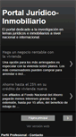 Mobile Screenshot of juridico-inmobiliario.blogspot.com