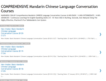 Tablet Screenshot of chineselanguagecourses.blogspot.com