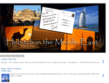 Tablet Screenshot of hebitchinthemiddleeast.blogspot.com