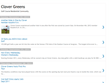 Tablet Screenshot of clovergreens.blogspot.com