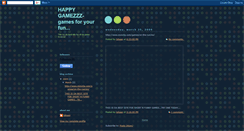 Desktop Screenshot of happygamezzz.blogspot.com