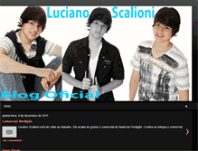 Tablet Screenshot of lucianoscalioni.blogspot.com