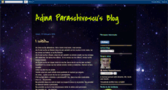 Desktop Screenshot of adinaparaschivescu.blogspot.com