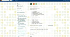 Desktop Screenshot of ceburecyclers.blogspot.com