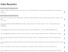 Tablet Screenshot of ceburecyclers.blogspot.com