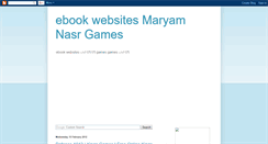 Desktop Screenshot of mrymnasr.blogspot.com