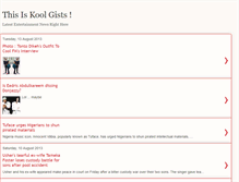 Tablet Screenshot of koolgists.blogspot.com