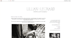 Desktop Screenshot of lillianandleonard.blogspot.com