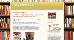 Desktop Screenshot of ligaafricana.blogspot.com
