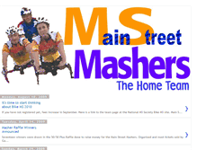 Tablet Screenshot of mainstreetmashers.blogspot.com