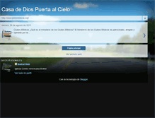 Tablet Screenshot of casadediospuertaalcielo.blogspot.com