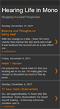 Mobile Screenshot of hearinglifeinmono.blogspot.com