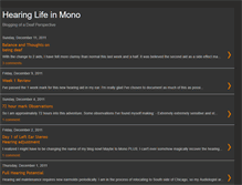 Tablet Screenshot of hearinglifeinmono.blogspot.com