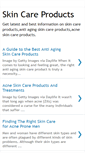 Mobile Screenshot of careskin-product.blogspot.com