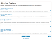 Tablet Screenshot of careskin-product.blogspot.com