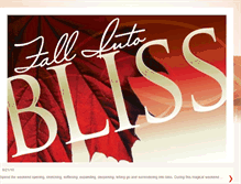 Tablet Screenshot of fallintobliss.blogspot.com