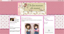 Desktop Screenshot of delasmanosdemama.blogspot.com