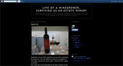 Desktop Screenshot of lavignaestatewinery.blogspot.com