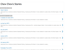 Tablet Screenshot of chewchewstories.blogspot.com