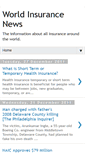 Mobile Screenshot of freeworldinsurancenews.blogspot.com