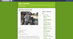 Desktop Screenshot of mikeinzambia.blogspot.com