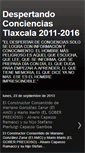 Mobile Screenshot of despertandoconcienciastlaxcala.blogspot.com