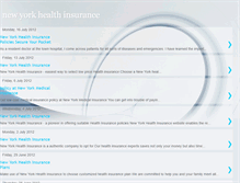 Tablet Screenshot of newyorkhealthinsurance-info.blogspot.com