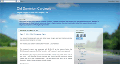 Desktop Screenshot of olddominioncardinals.blogspot.com